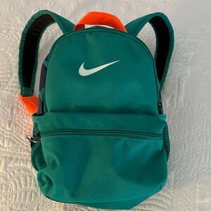 RARE Nike Mini Backpack with Orange Accents